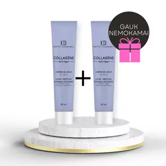 Pirk kremą kaklo odai su kolagenu ir antrą gauk NEMOKAMAI!